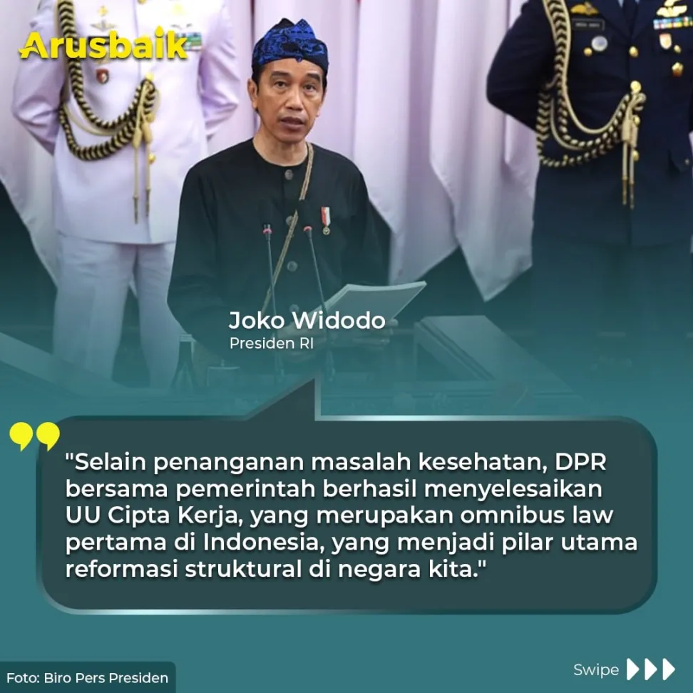 Kerja Cerdas Antarlembaga Negara Diapresiasi  Presiden