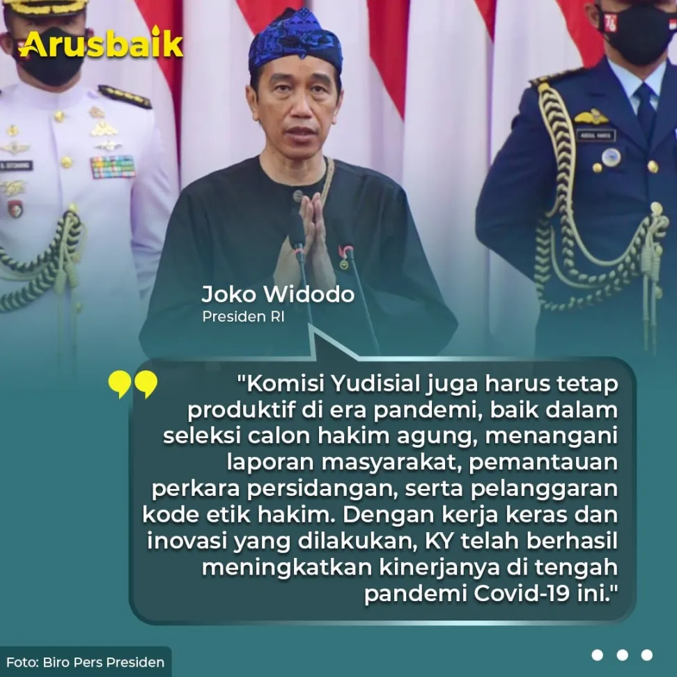 Kerja Cerdas Antarlembaga Negara Diapresiasi  Presiden