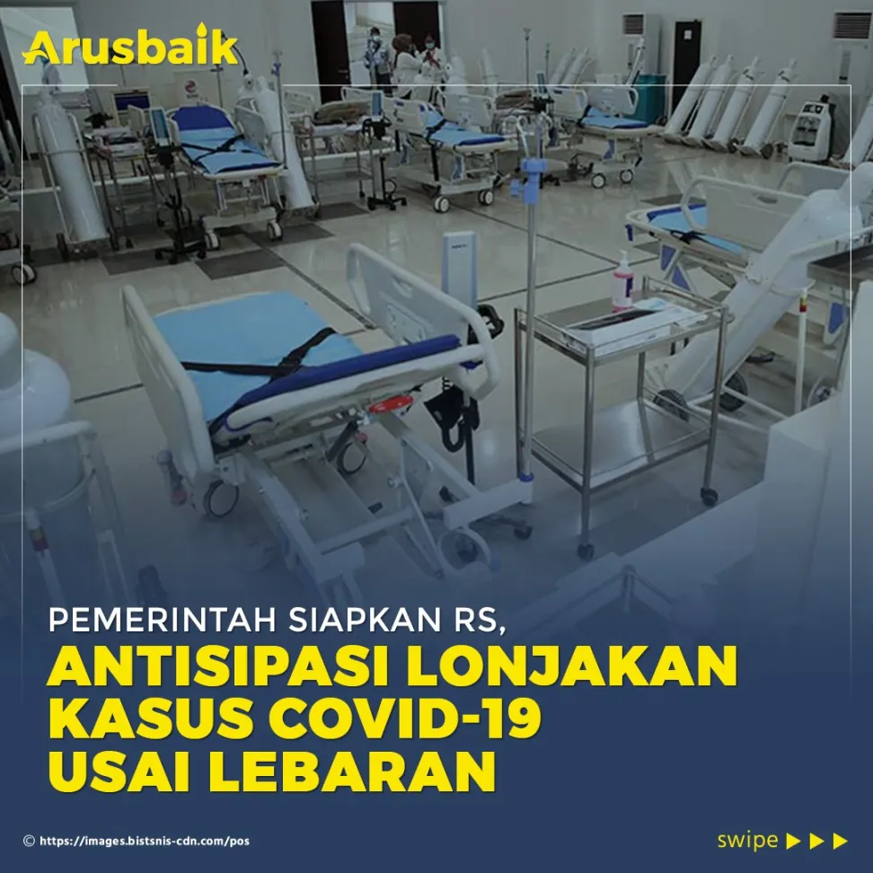 Pemerintah Siapkan RS, Antisipasi Lonjakan Kasus Covid-19 Usai Lebaran