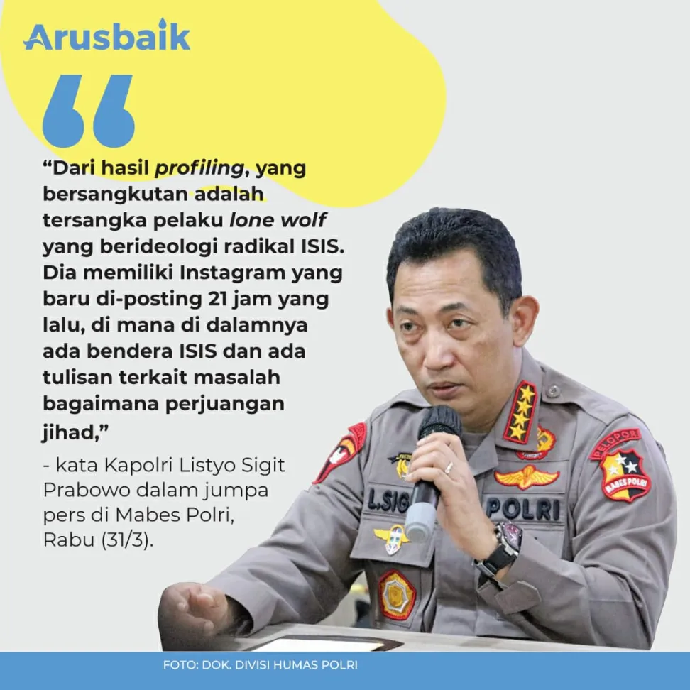 Kapolri Minta Seluruh Personel Polri Tingkatkan Kewaspadaan