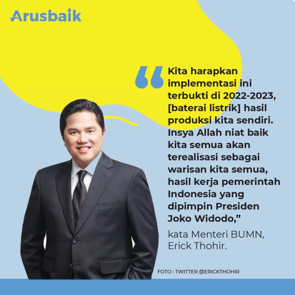 Hore! Indonesia Bikin Perusahaan Baterai! Siap - Siap Jadi Pusat Baterai Listrik Sedunia, Nih!