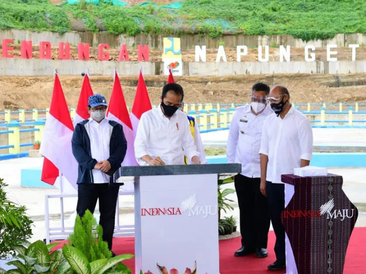 Bendungan Napun Gete Pacu Produktivitas Pertanian dan Peternakan NTT