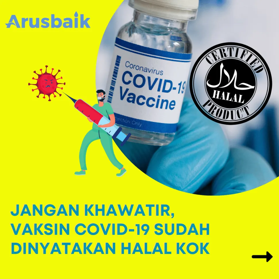 Jangan Khawatir Vaksin Covid-19 Sudah Dinyatakan Halal Kok