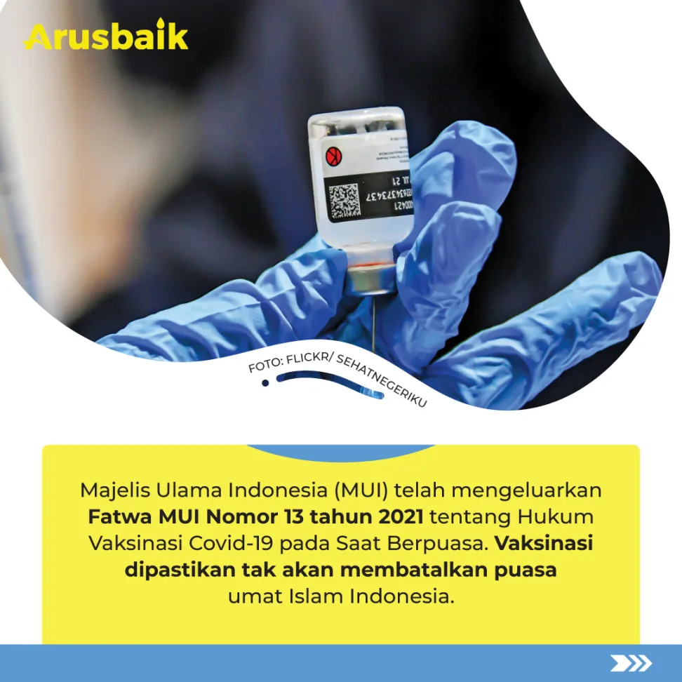 Vaksinasi Ternyata Enggak Bikin Puasa Batal