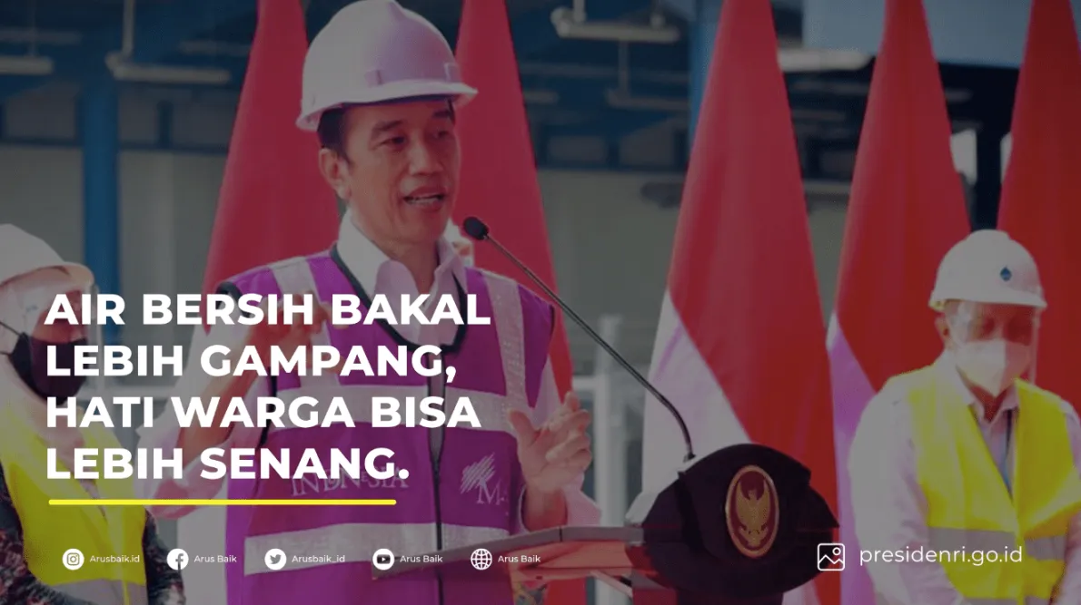Air Bersih Bakal Lebih Gampang, Hati Warga Bisa Lebih Senang