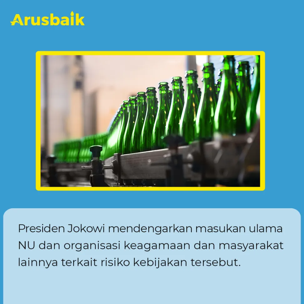 Aturan Investasi Miras Dicabut Presiden Jokowi Diapresiasi Dengar Suara Ulama