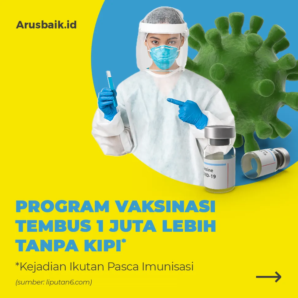 Program vaksin tembus 1 juta lebih tanpa KIPI