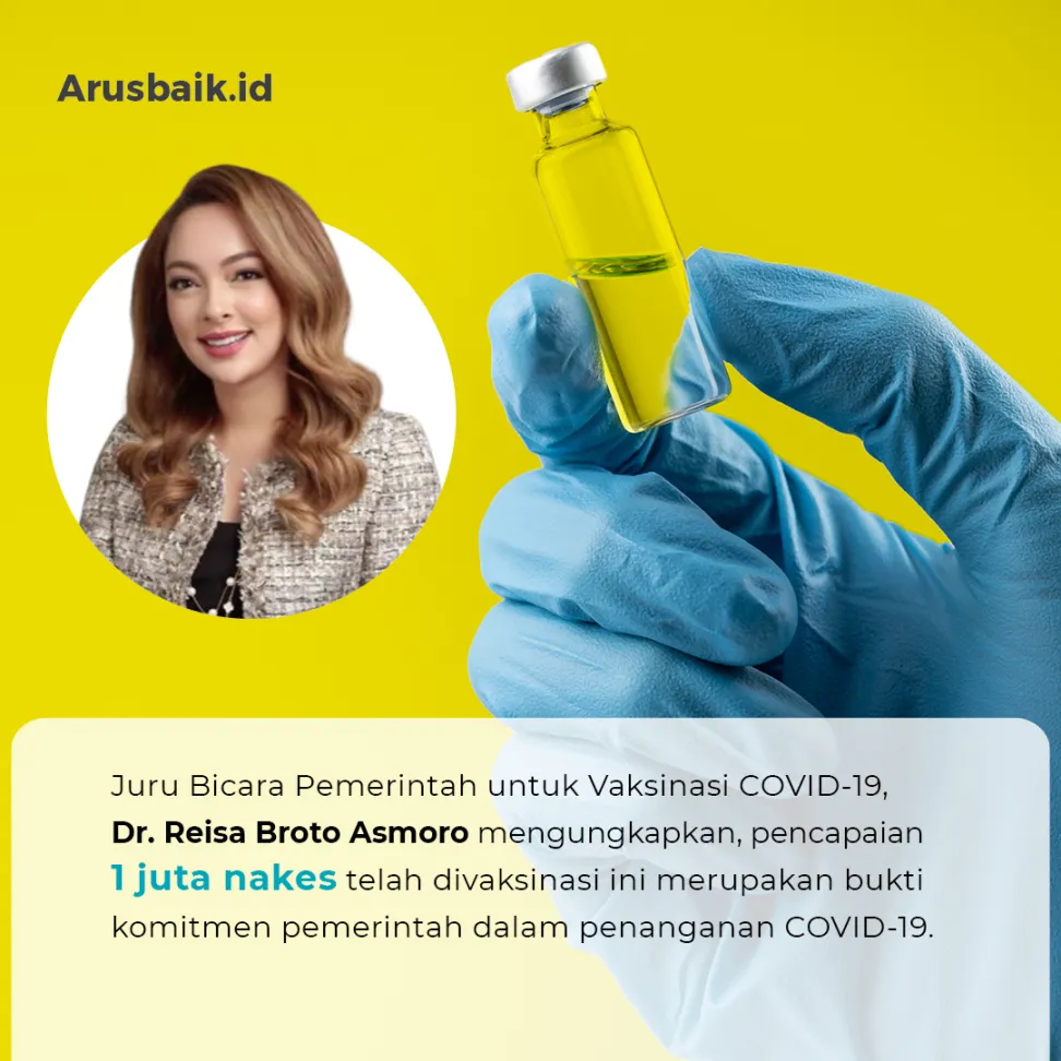Program vaksin tembus 1 juta lebih tanpa KIPI