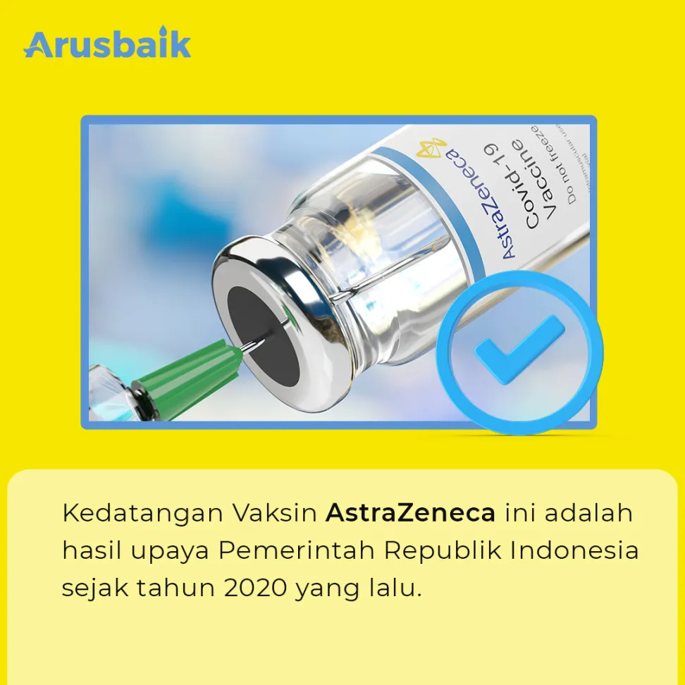 BPOM Sudah Setujui Vaksin Corona AstraZeneca