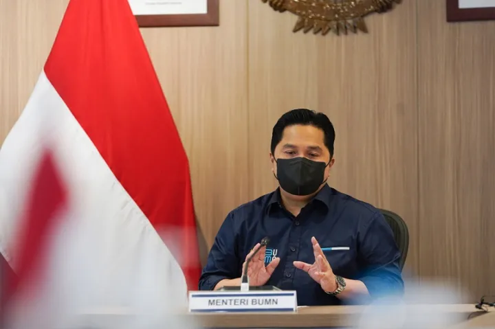 Menteri Erick Optimis Ekonomi Tumbuh 5-7 Persen