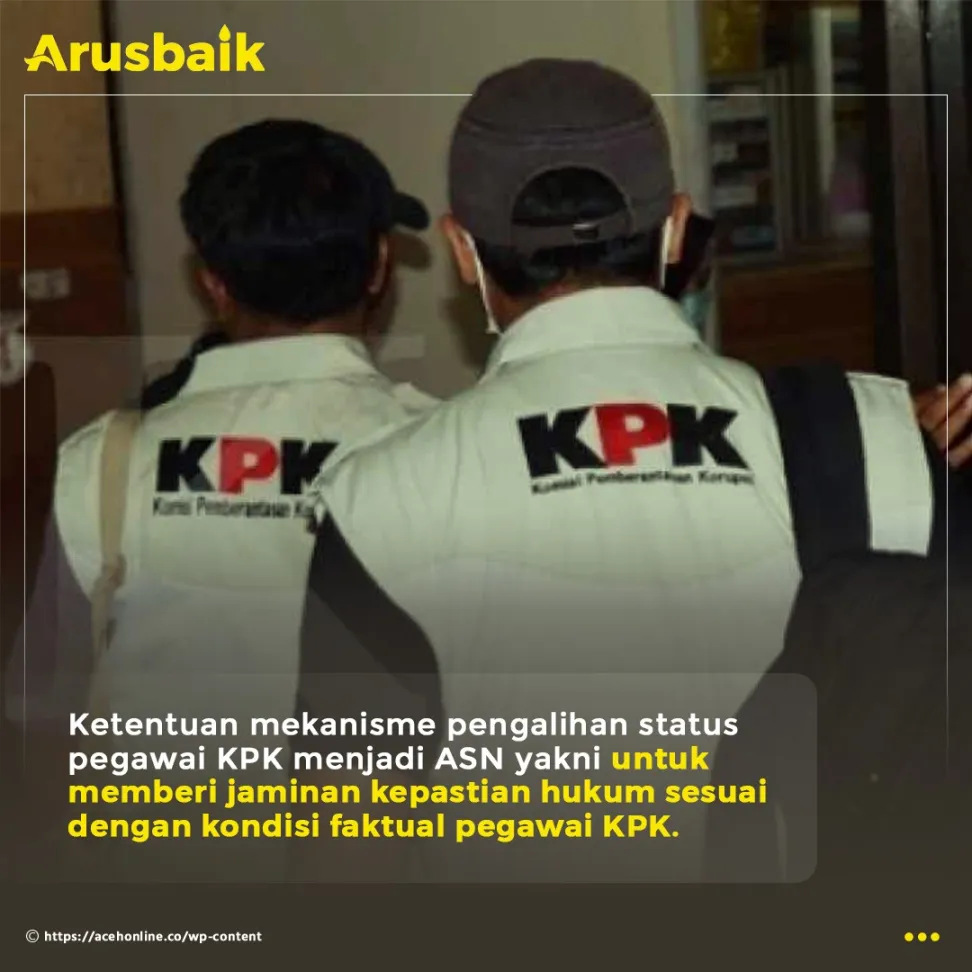 MK Putuskan Peralihan Jadi ASN Tak Boleh Rugikan Pegawai KPK