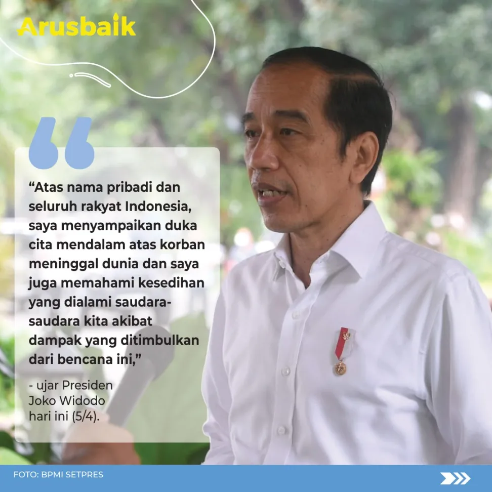 Cepat! Tangani Bencana Di NTT & NTB, Kata Presiden