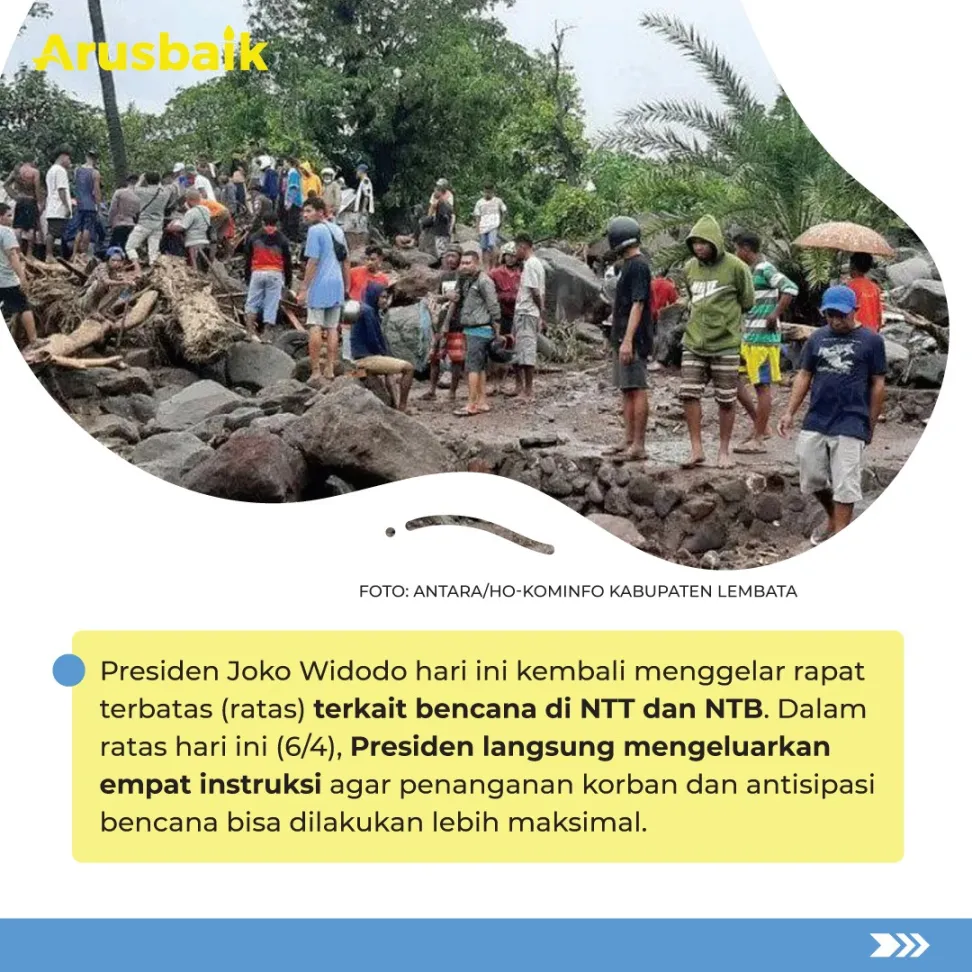 Respon Cepat Presiden Jokowi Untuk NTT Dan NTB