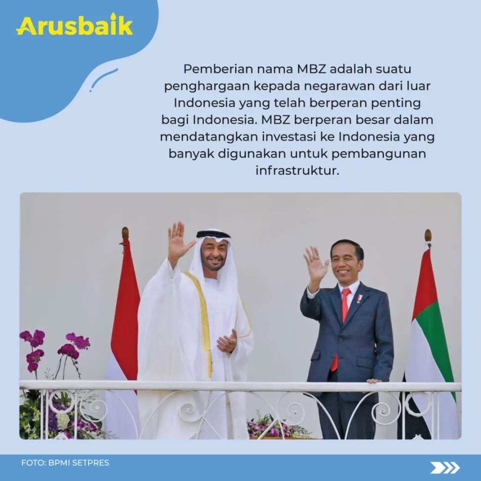 Kenapa Sih, Nama Jalan Tol Layang Jakarta-Cikampek Diganti Jadi Mohammed Bin Zayed