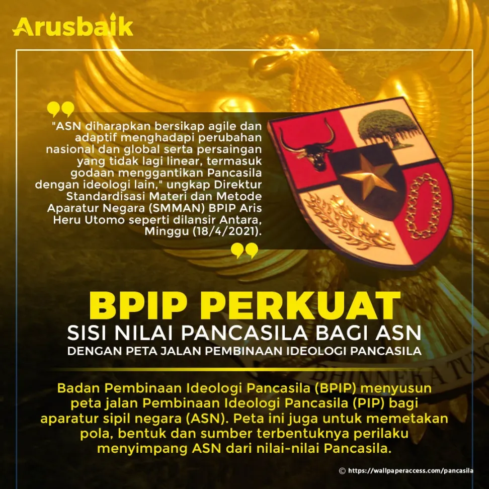 BPIP Perkuat Sisi Nilai Pancasila Bagi ASN Dengan Peta Jalan Pembinaan Ideologi Pancasila