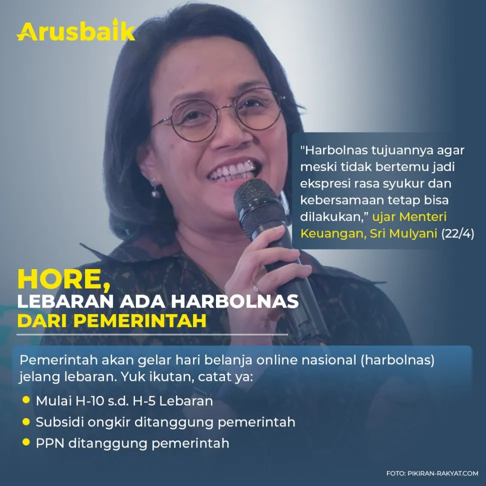 Hore, Lebaran Ada Harbolnas dari Pemerintah