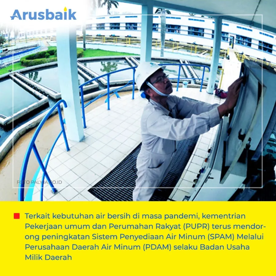 Penggunaan Air Bersih Meningkat Selama Pandemi