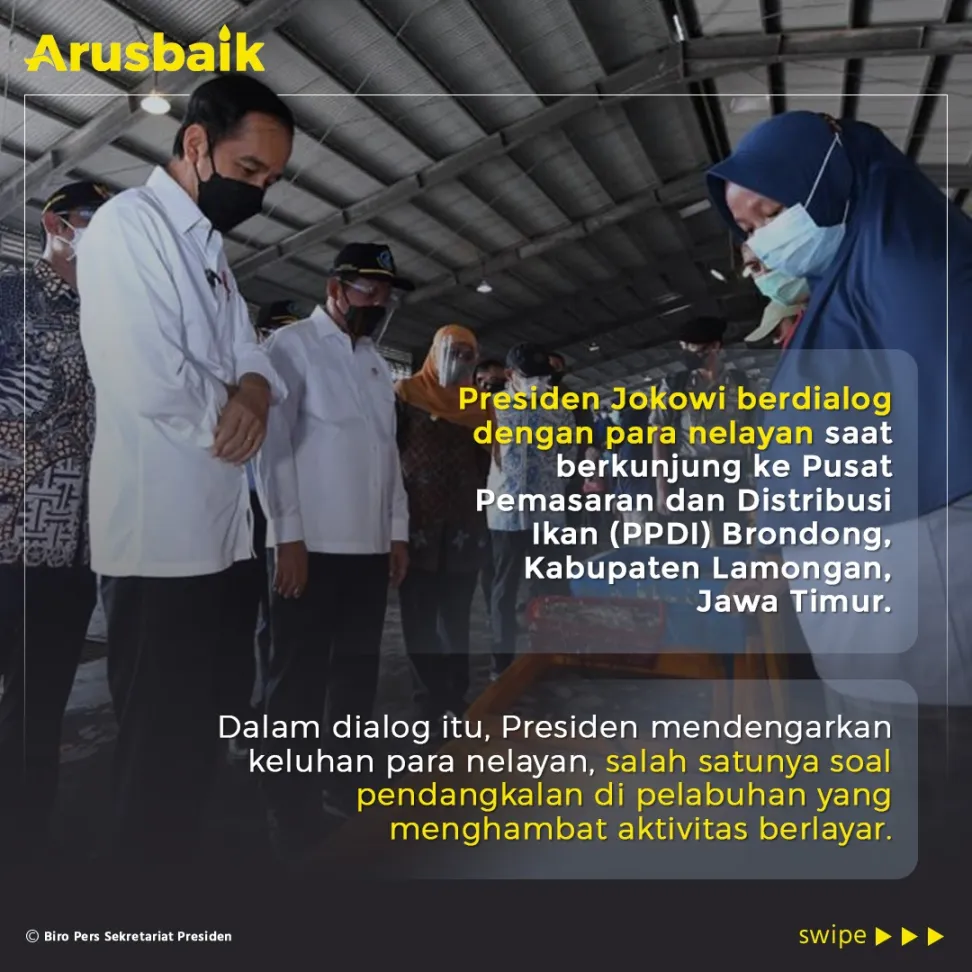 Dengarkan Masalah Nelayan, Presiden Jokowi Langsung Telpon Menteri PUPR