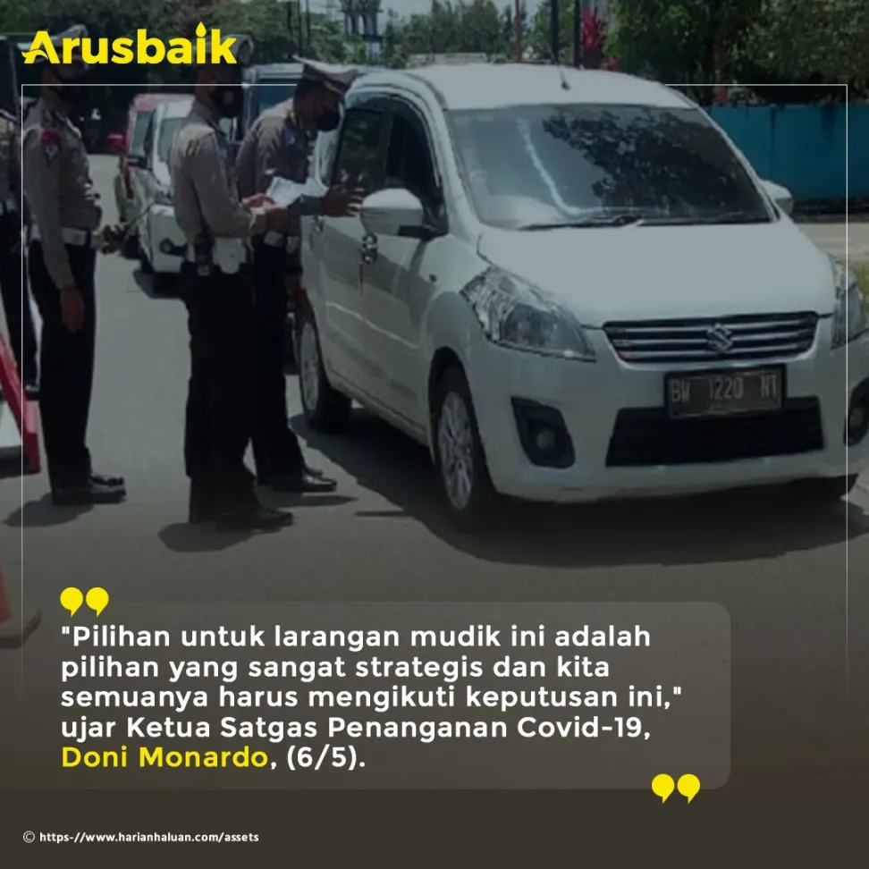 Nekad Mudik, Siap-Siap Putar Balik!