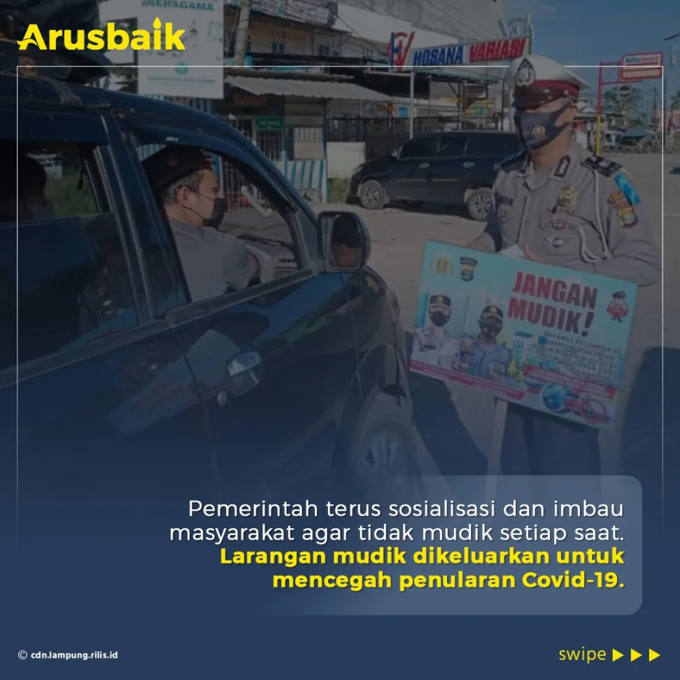Nekad Mudik, Siap-Siap Putar Balik!