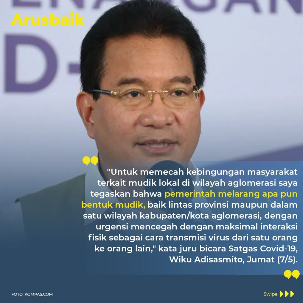 Mudik, Mau Jauh Dekat Tetap Tidak Boleh