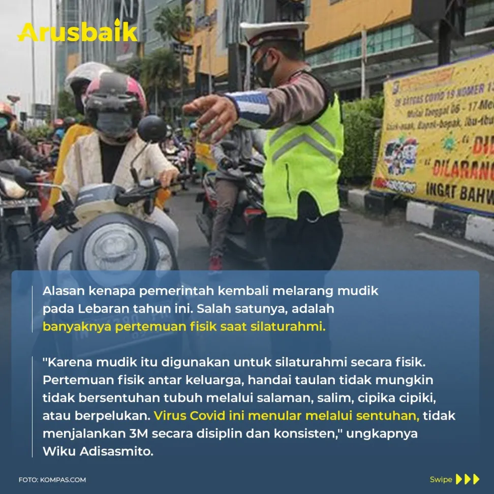 Mudik, Mau Jauh Dekat Tetap Tidak Boleh