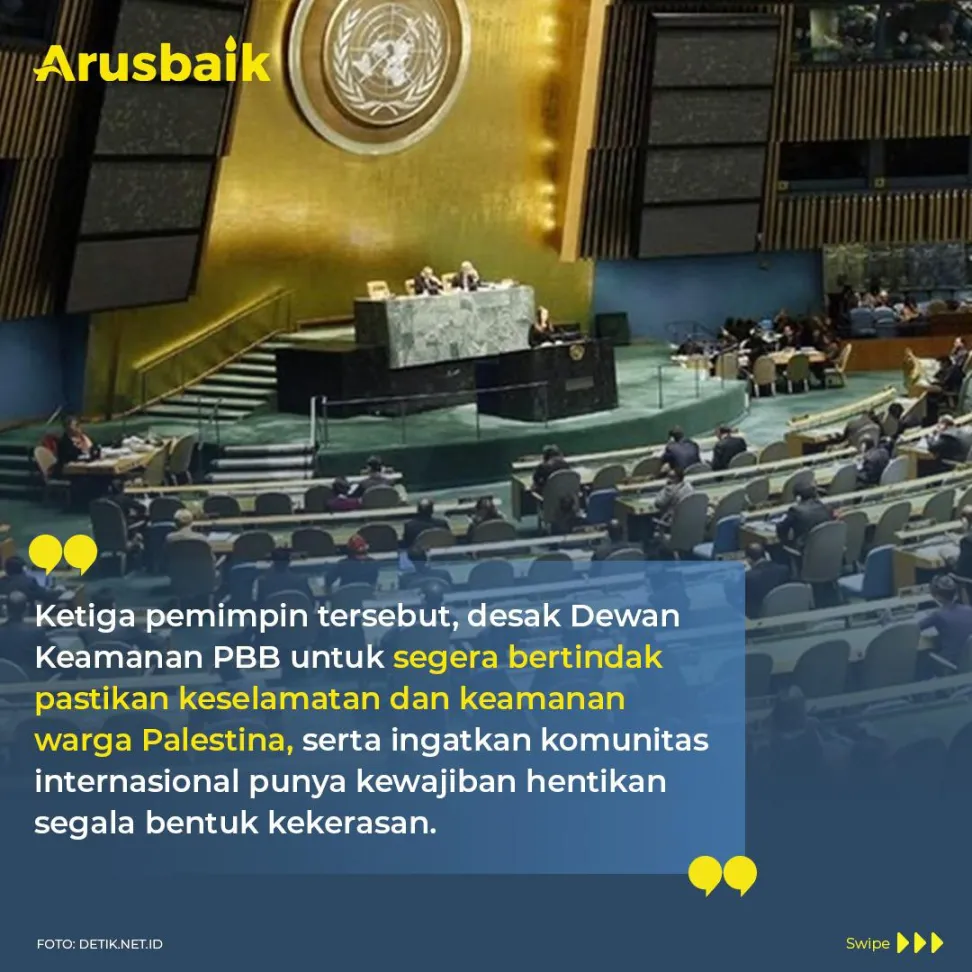 Presiden Jokowi, PM Malaysia dan Sultan Brunei Kecam Agresi Israel - Palestina