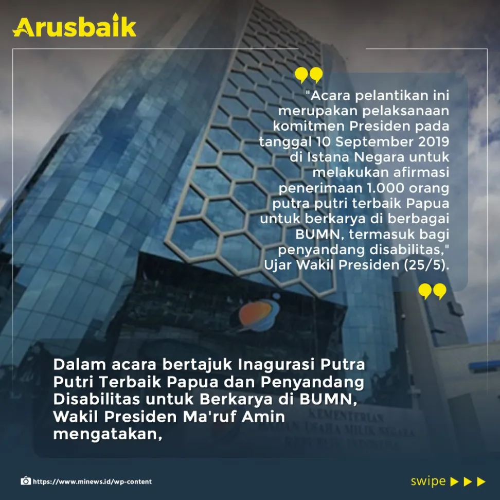 Realisasi Janji Presiden Jokowi Terhadap Putra-putri Terbaik Papua