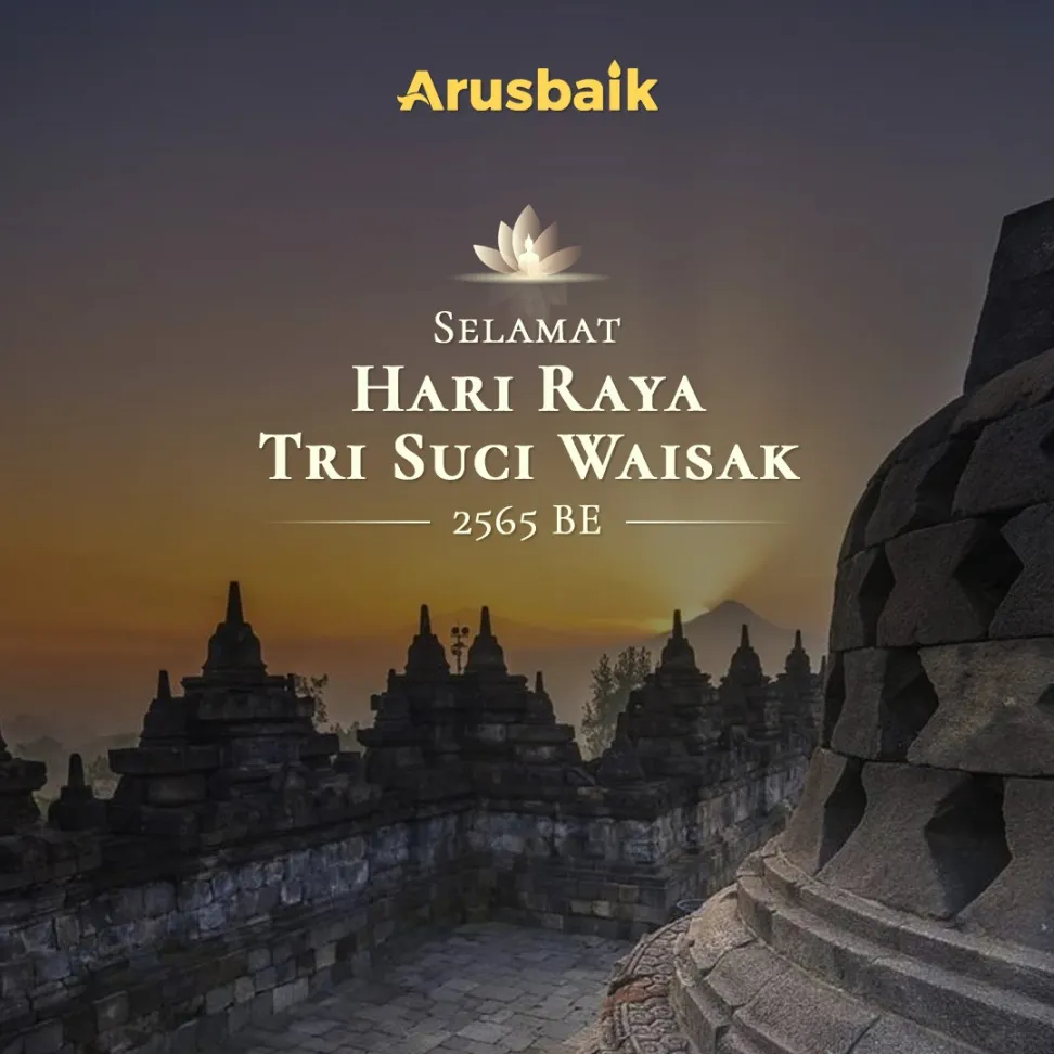 Selamat hari raya Tri Suci Waisak 2565 BE