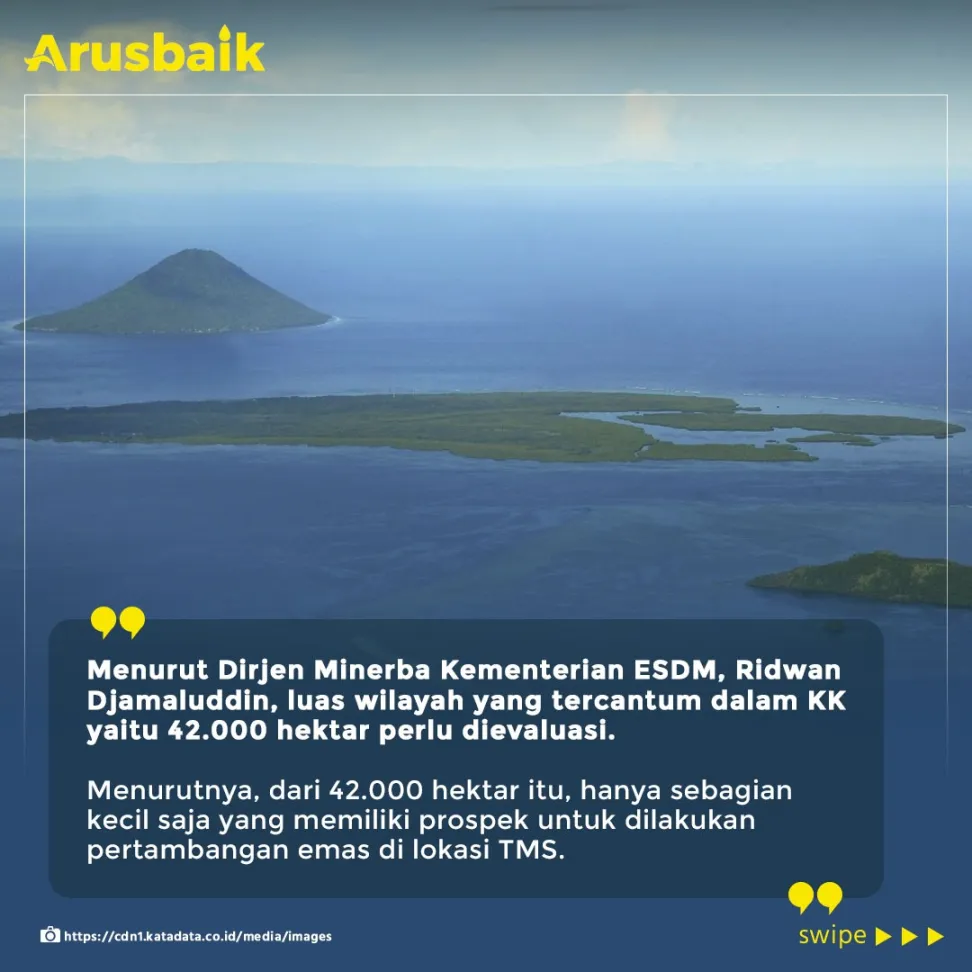 Terungkap! Prospek Tambang Emas Di Sangihe 4.500 Hektar, Bukan 42.000 Hektar