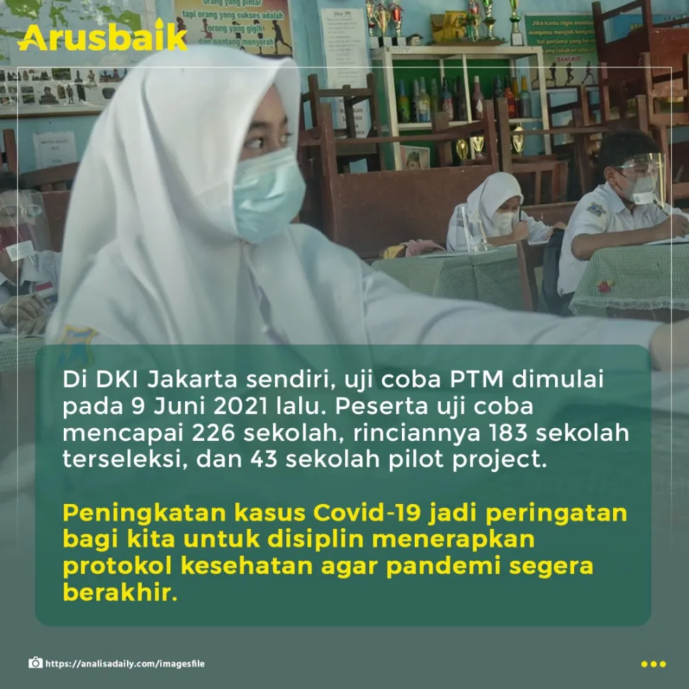 PTM Batal, Yang Kangen Sekolah, Sabar Dulu Yah