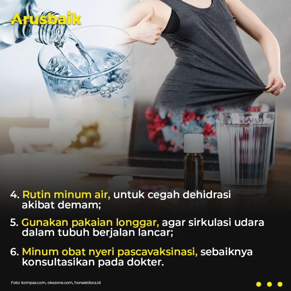 Ini 6 Cara Efektif Kurangi Efek Vaksinasi. Nggak Perlu Ragu, Ya!