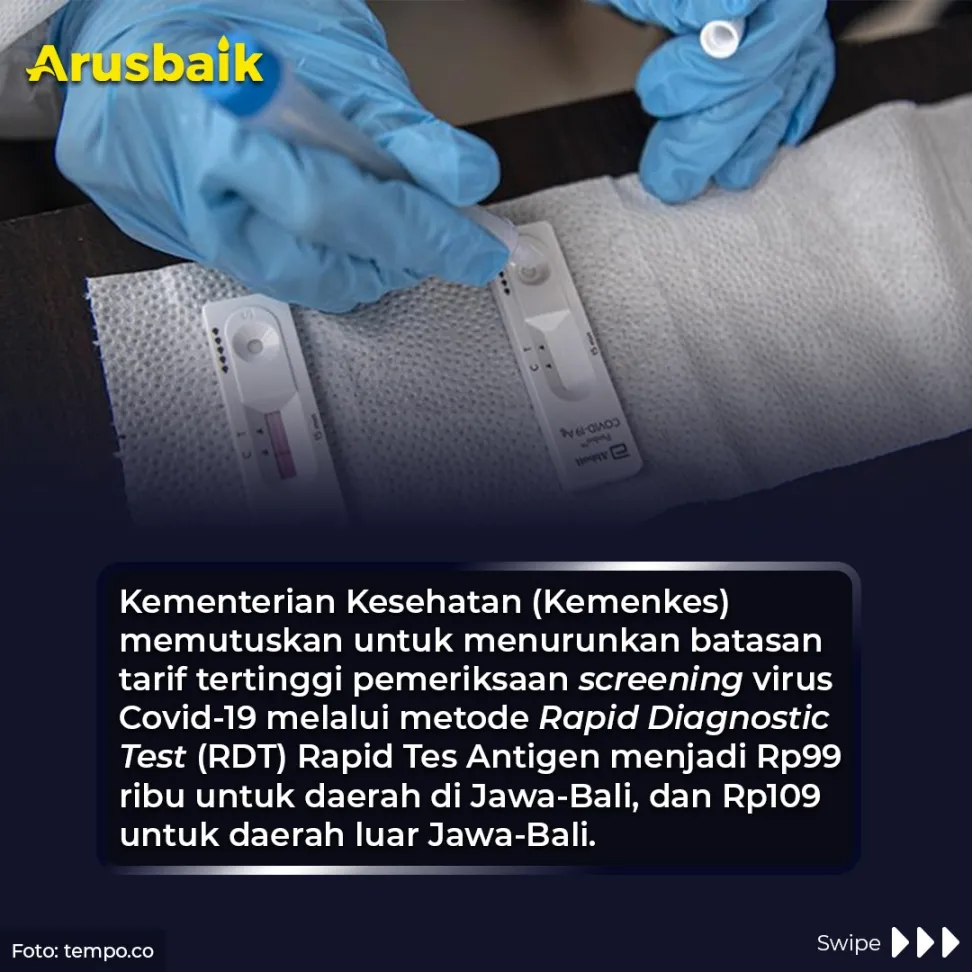 Mantul! Harga Tes Antigen Turun Jadi Rp 99 Ribu di Jawa-Bali