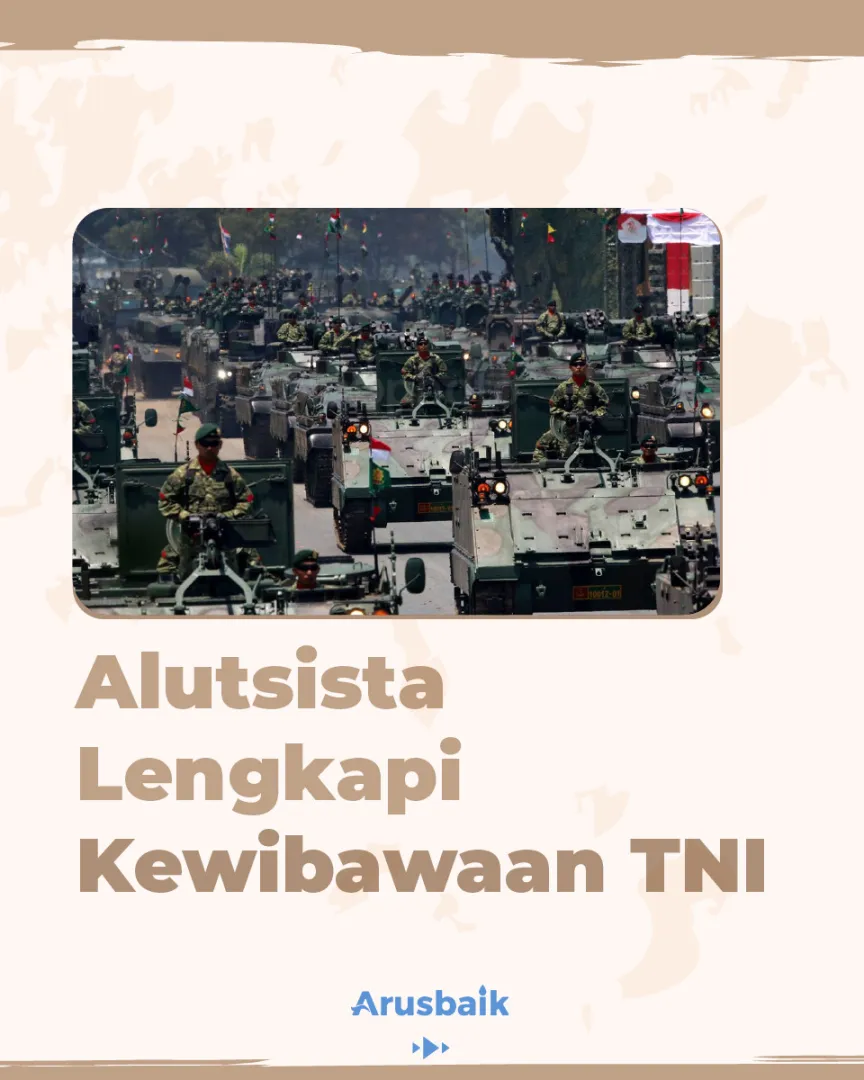 Alutsista Lengkapi Kewibawaan TNI