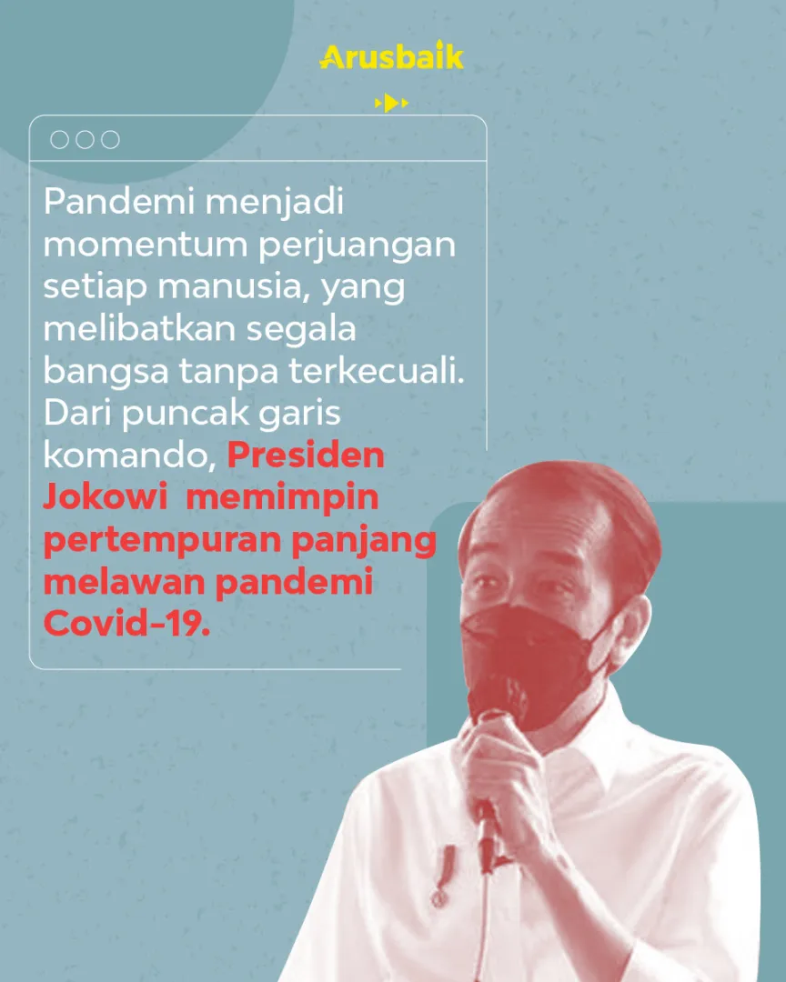 Strategi Presiden Jokowi Menang Lawan Pandemi