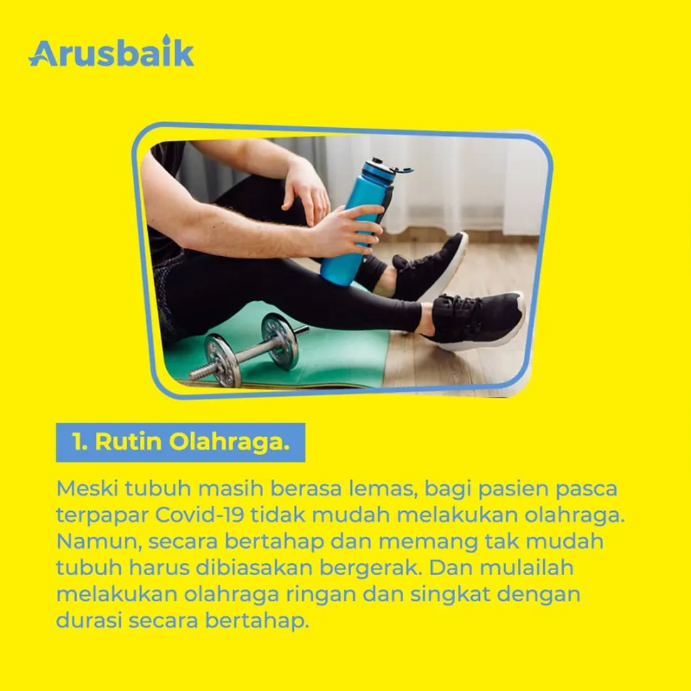 Bagi Penyintas Covid-19, Jangan Bosan Untuk Ikuti Tips Ini