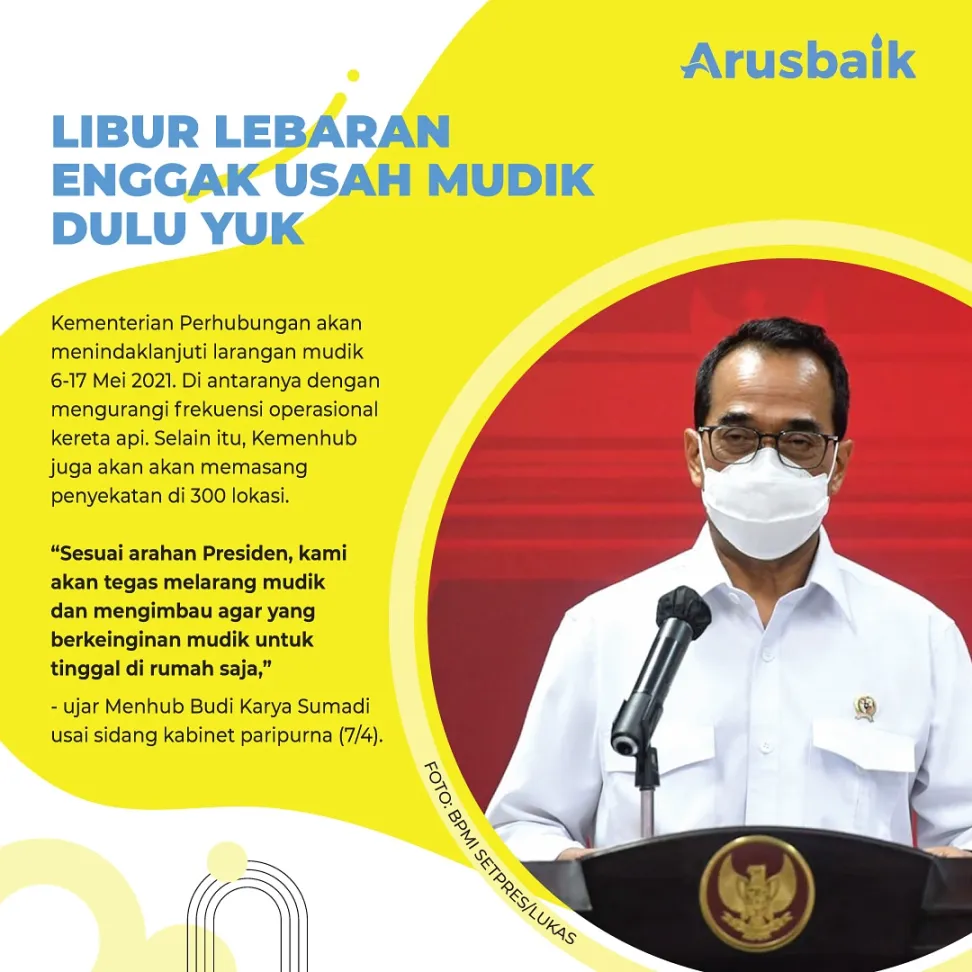 Libur Lebaran Enggak Usah Mudik Dulu Yuk