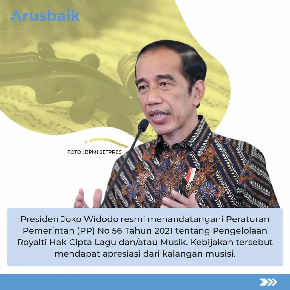 Kalangan Musisi Apresiasi PP Royalti Musik