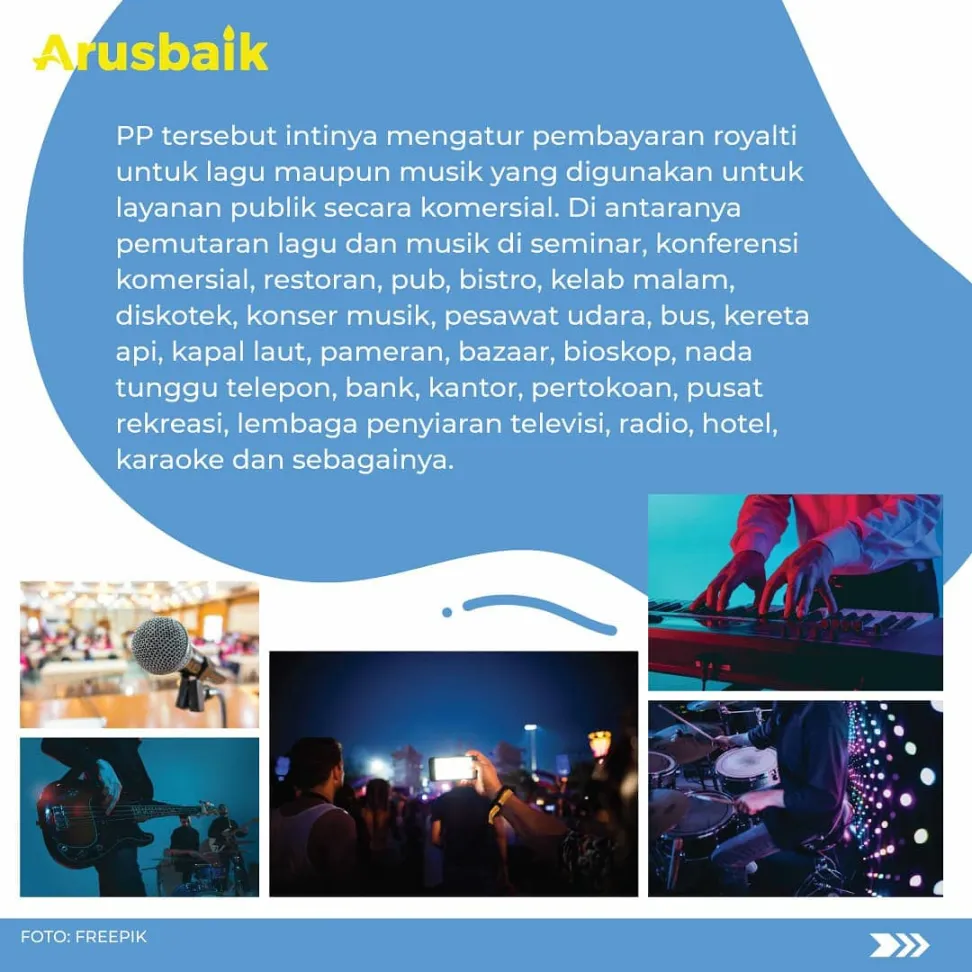Kalangan Musisi Apresiasi PP Royalti Musik