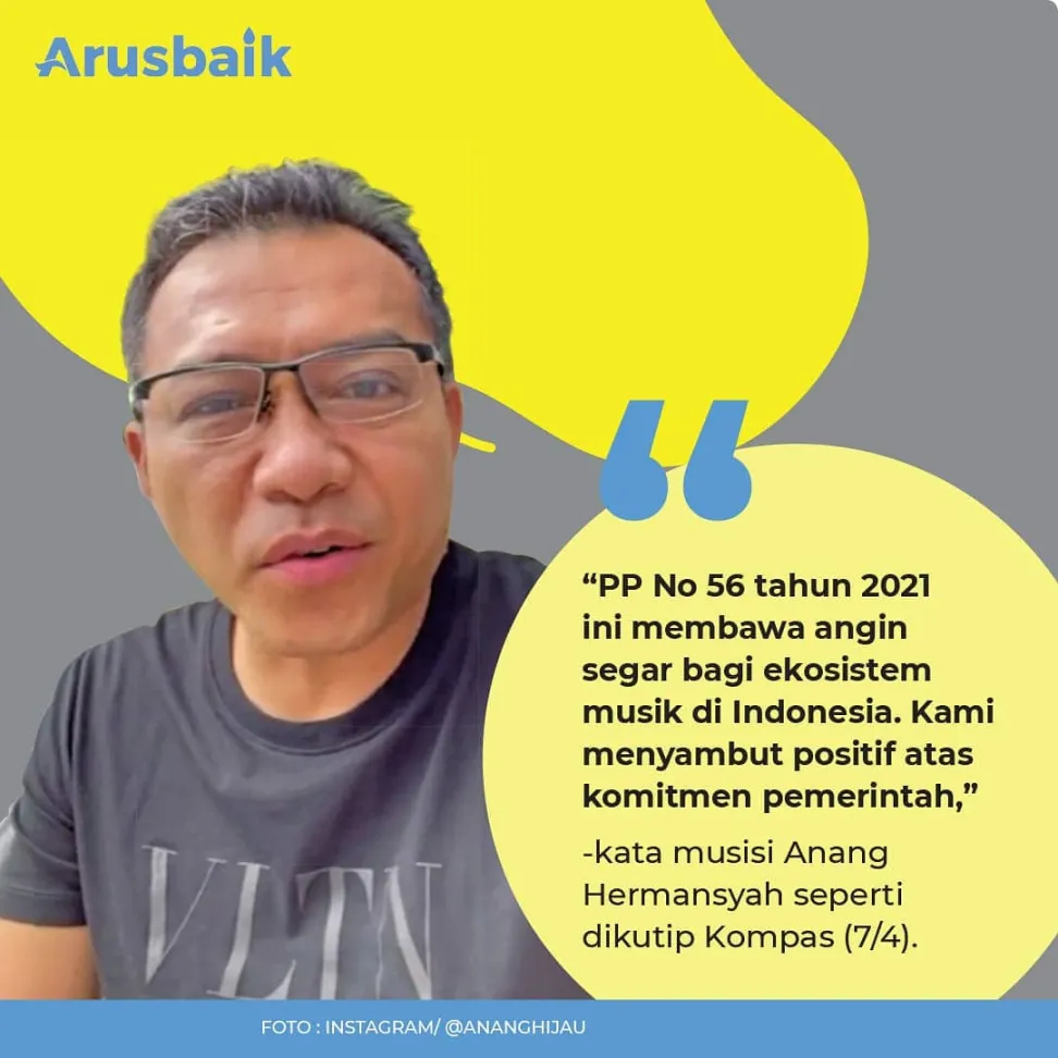 Kalangan Musisi Apresiasi PP Royalti Musik