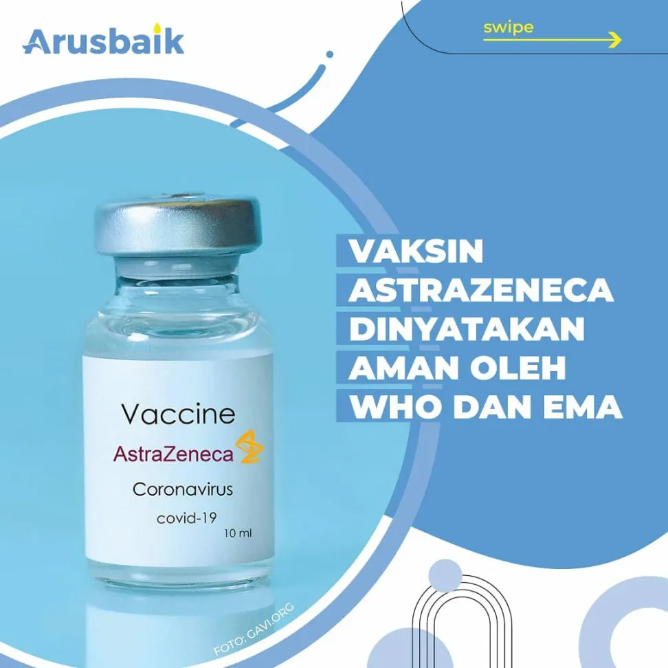 Vaksin Astrazeneca Dinyatakan Aman Oleh WHO & EMA