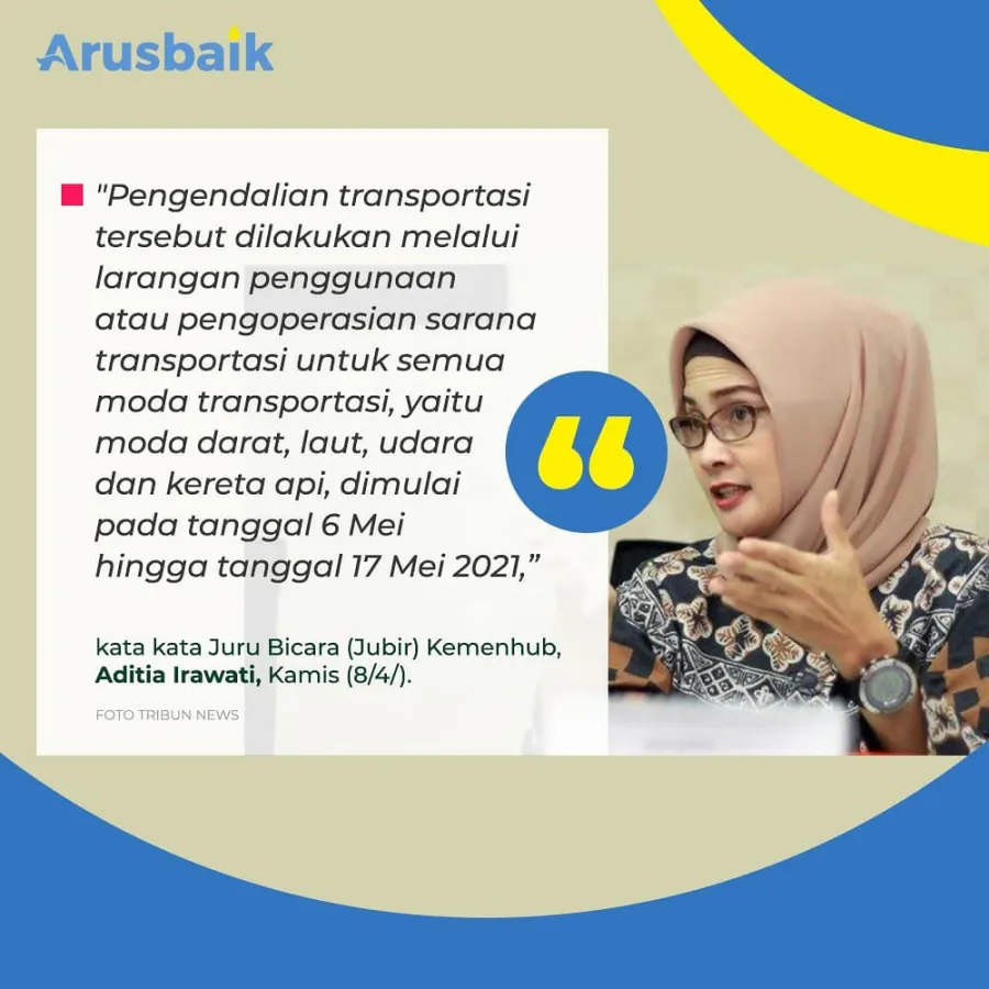 Masa Mudik 2021, Semua Moda Transportasi Dilarang Beroprasi