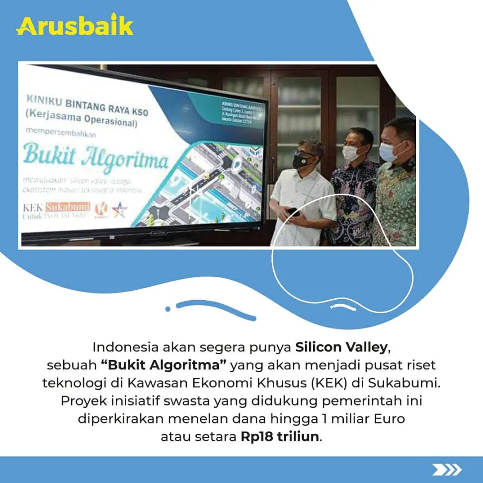 Wow! Silicon Valley Indonesia akan dibangun di Sukabumi
