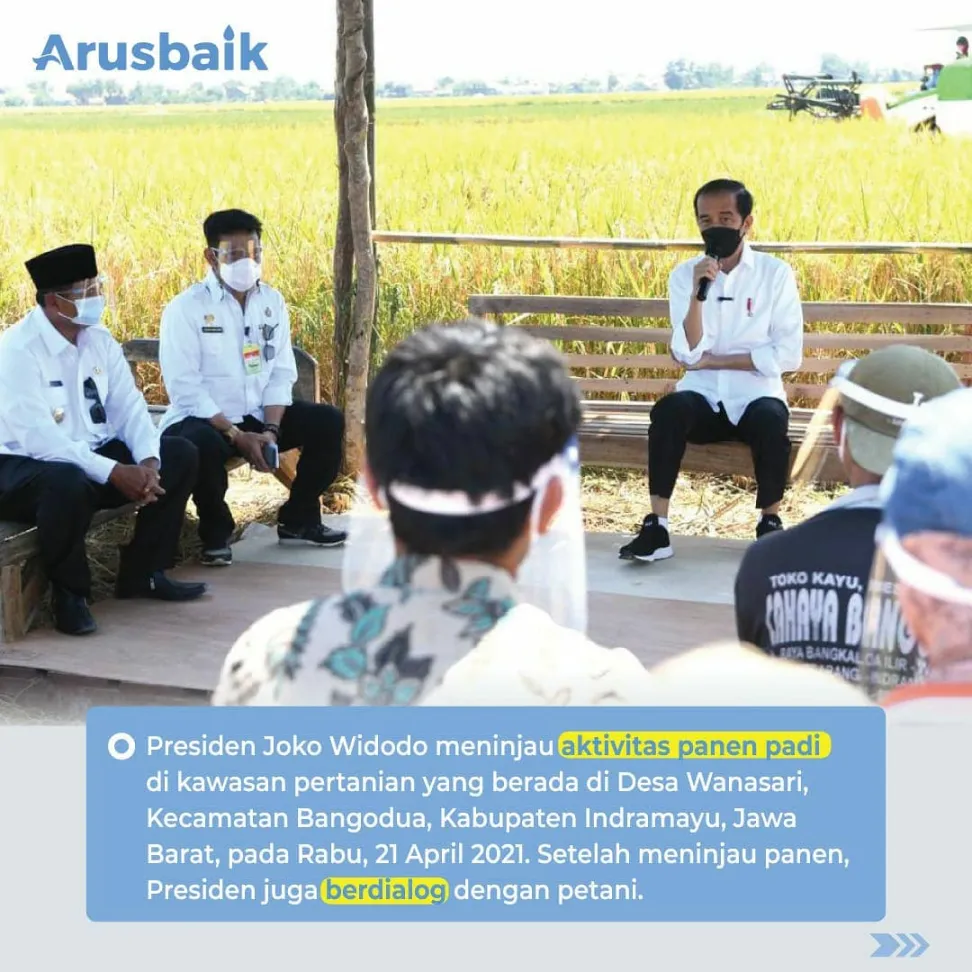Pemerintah Enggak Suka Impor Beras, Kata Presiden Jokowi