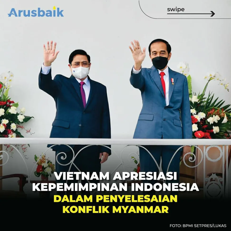 Vietnam Apresiasi Kepemimpinan Indonesia Dalam Penyelesaian Konflik Myanmar