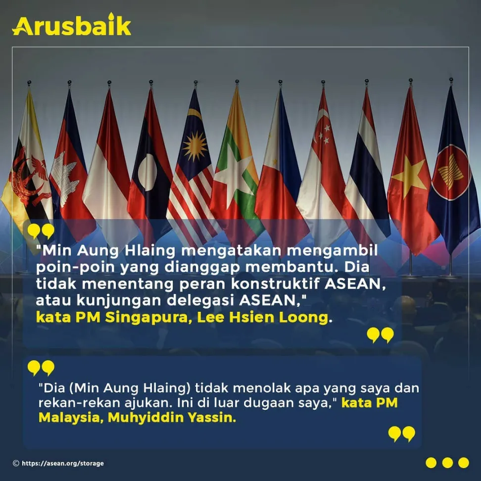 Di Depan Presiden Jokowi Dan Pemimpin ASEAN, Pimpinan Junta Militer Myanmar Janji Setop Kekerasan