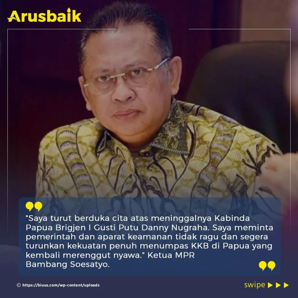 Kabinda Papua Gugur Sebagai Pahlawan Bangsa