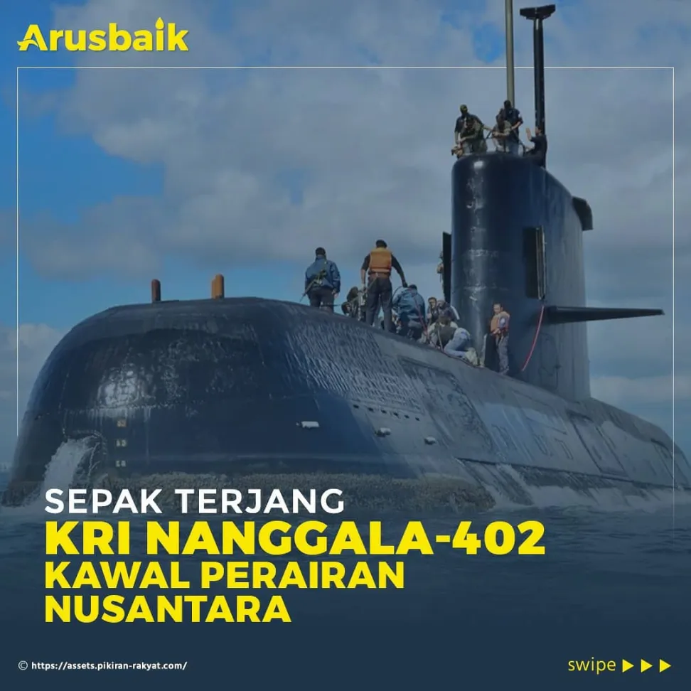 Sepak Terjang KRI Nanggala-402 Kawal Perairan Nusantara