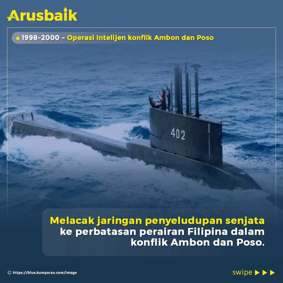 Sepak Terjang KRI Nanggala-402 Kawal Perairan Nusantara