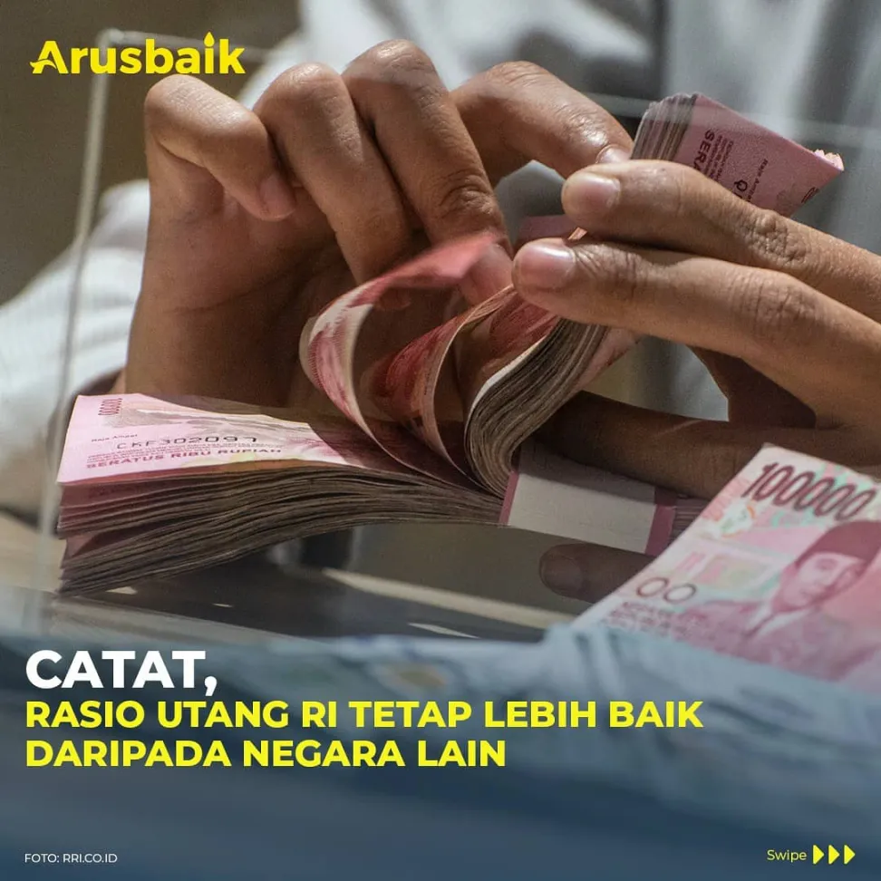 Catat, Rasio Utang RI Tetap Lebih Baik Daripada Negara Lain